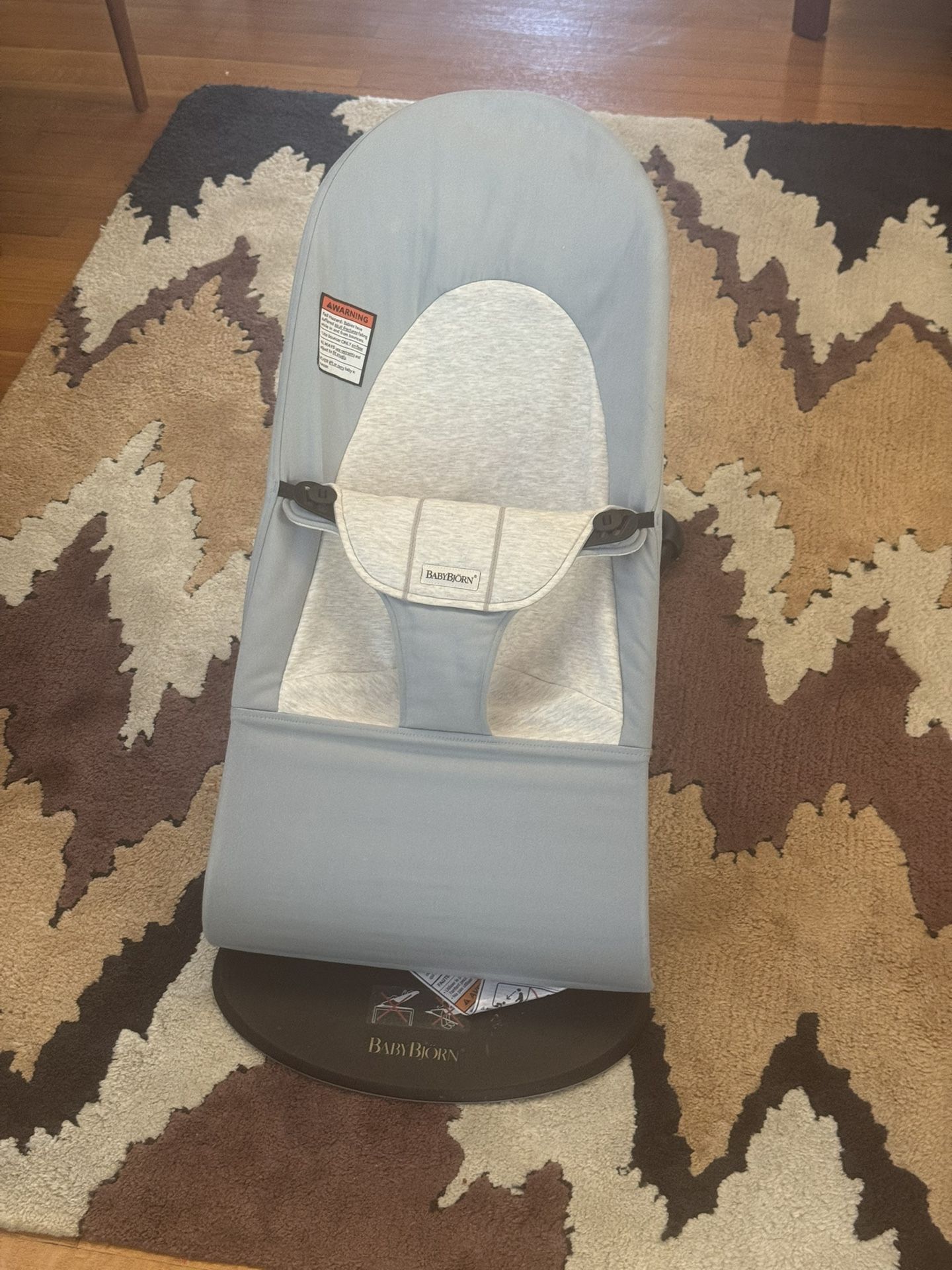 BabyBjörn Balance Bouncer Soft In Blue/Grey