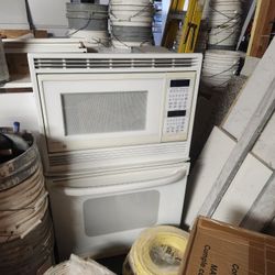 25" Build In Oven And Microwave 