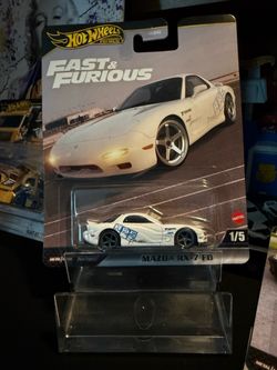 Hot Wheels - Mazda RX 7 Fast & Furious Premium HKS