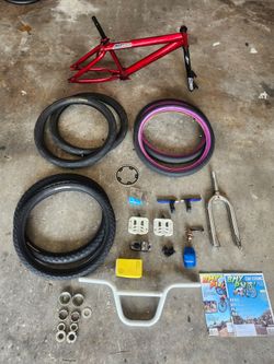 Huge bmx lot vintage and old bmx stuff
