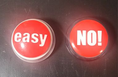 Staples easy and NO! buttons Grest Condition