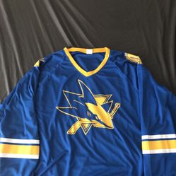 Warriors Shark Jersey Size Large