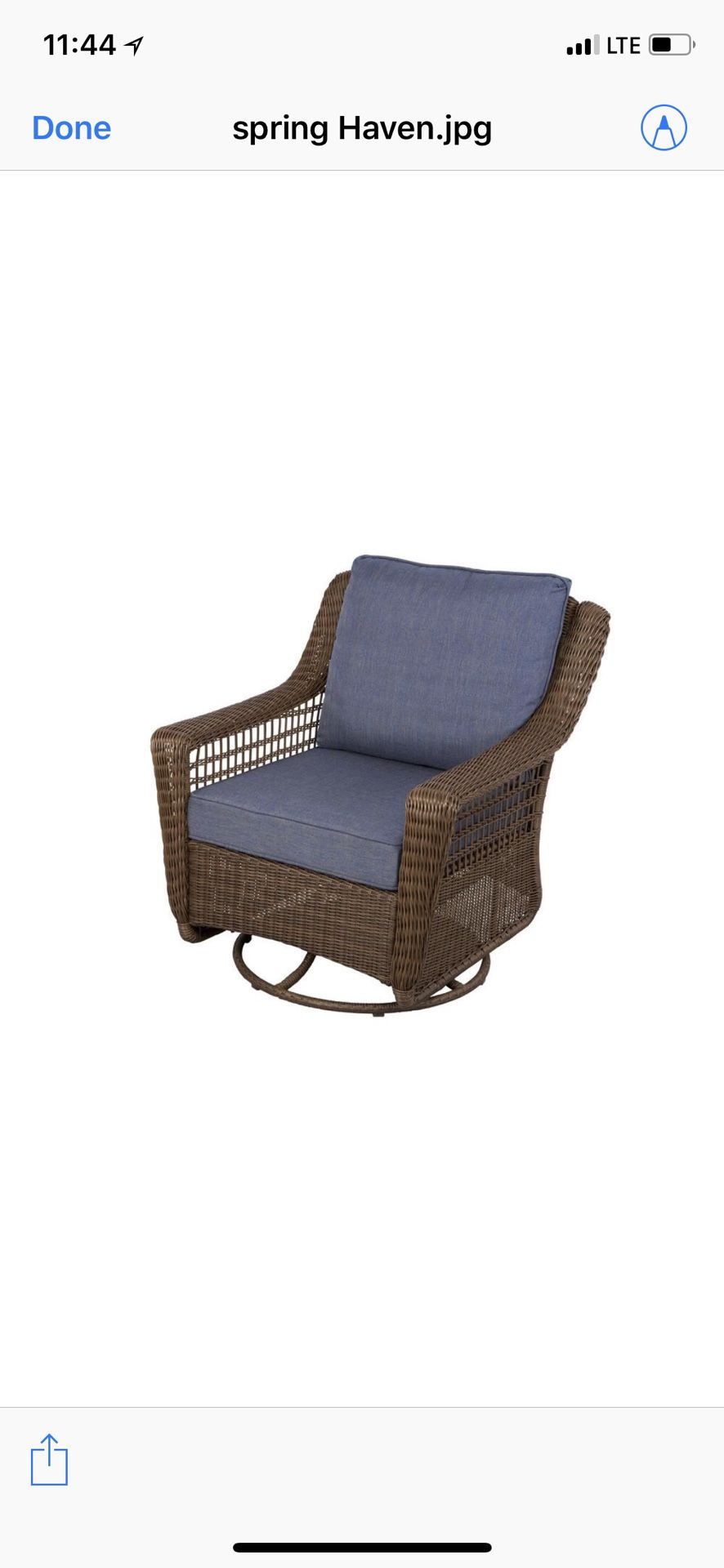 Spring Haven Swivel Rocker