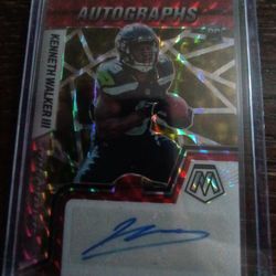 Kenneth Walker 3rd R.C AUTO "SUPER BOWL M.V.P"