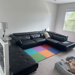 Black Sectional