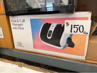 Cloud Massage Shiatsu Foot & Calf Massager featuring deep kneading, compression, and heat functionality.
