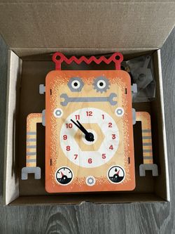 Kids Robot Clock 