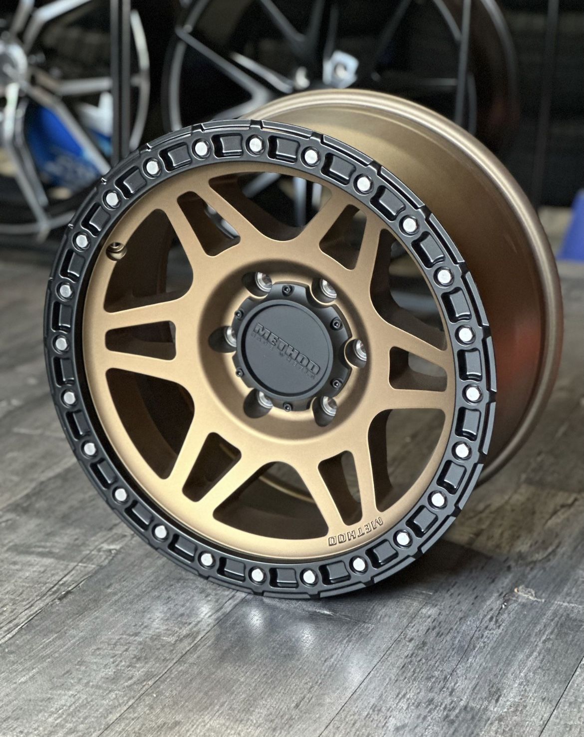 Method MR312 Bronze 17x8.5 6x139.7 +0 Rims Tacoma 4Runner Silverado Sierra Bronco Finance Available