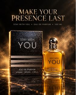 Stay With You Eau de Parfum 100ml (3.4 fl oz) – Amber Fragrance