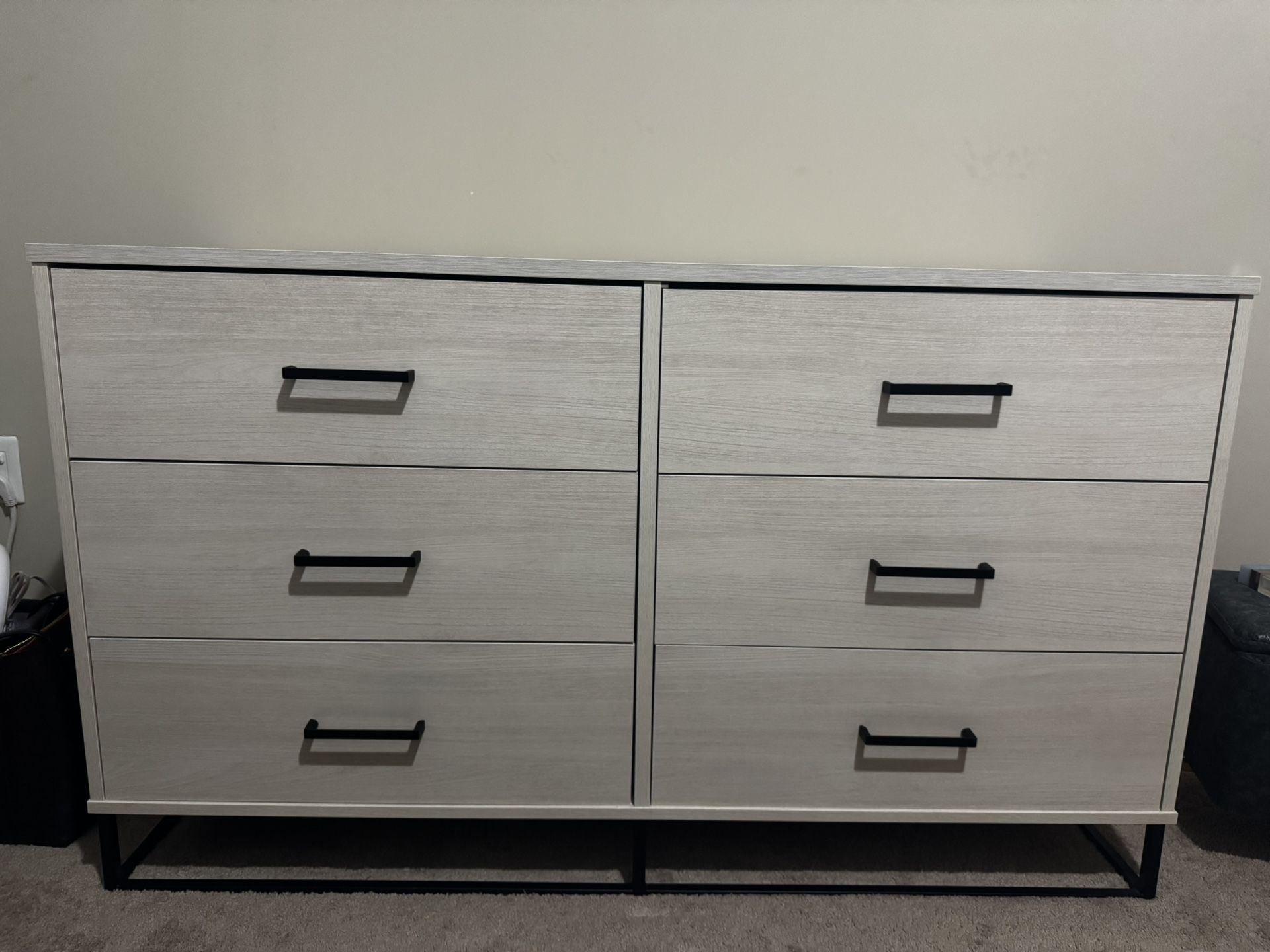 Ivory Oak Dresser
