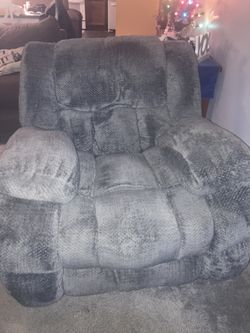 Recliner Manual Grey