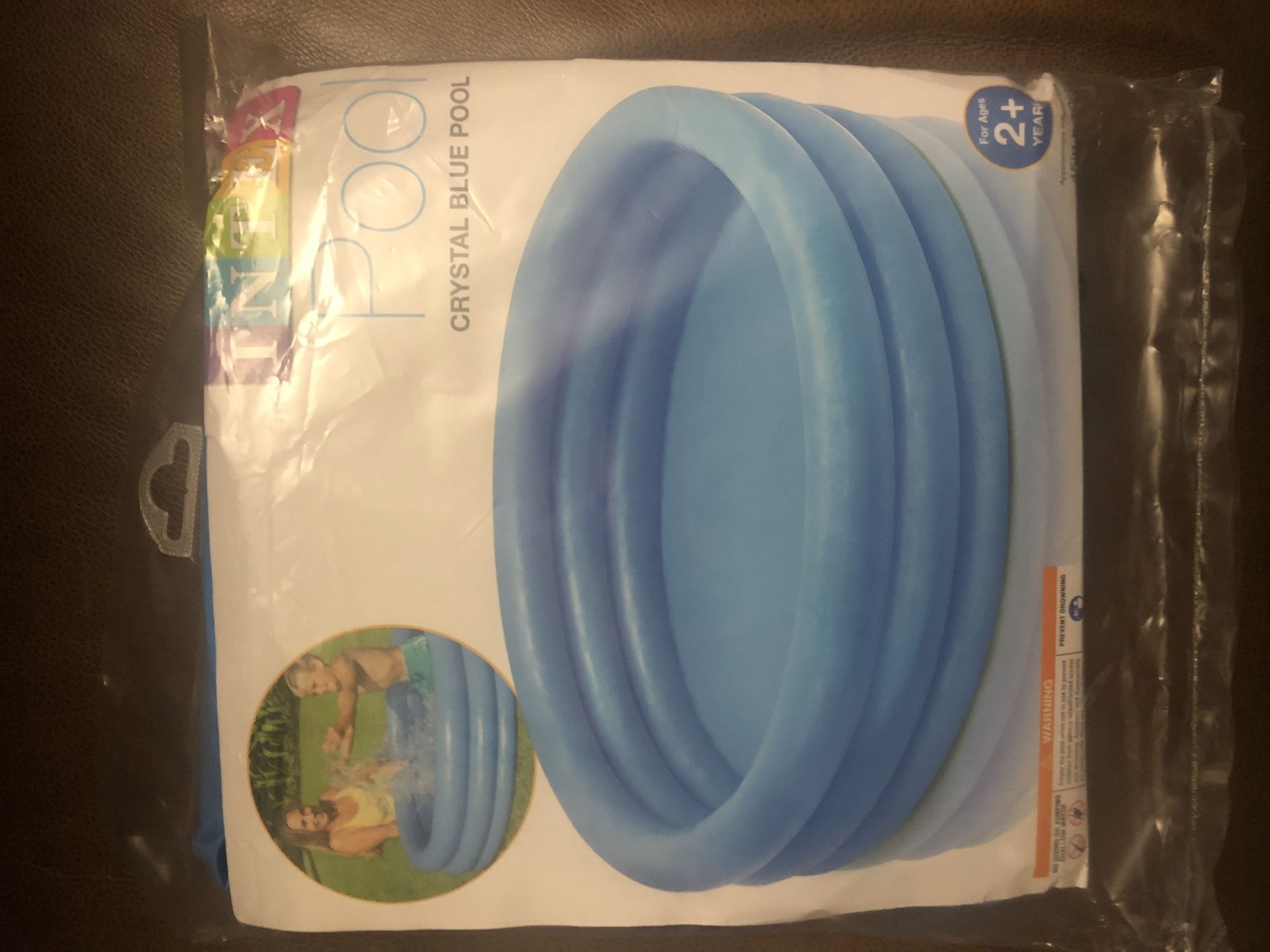 Intex Crystal Blue Inflatable Pool, 45 x 10" Garden