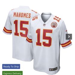 Kansas City Chiefs Mahomes stitched jersey size X-Large and 2xl