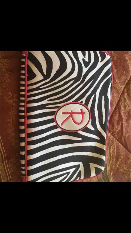 Monogram laptop sleeve
