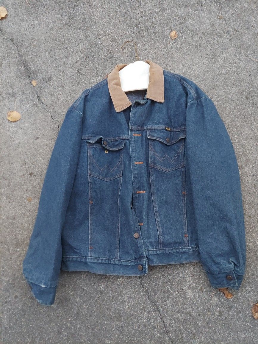 Vintage Wrangler Western Trucker Jacket