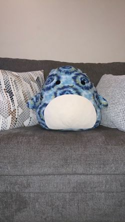 20” Squishmallow /Tie-Dye Shark stuffed Animal