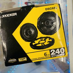 Kicker Speakers  6 1/2 