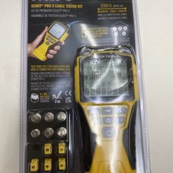 Klein Tools Scout Pro 3 Cable Tester, Brand New