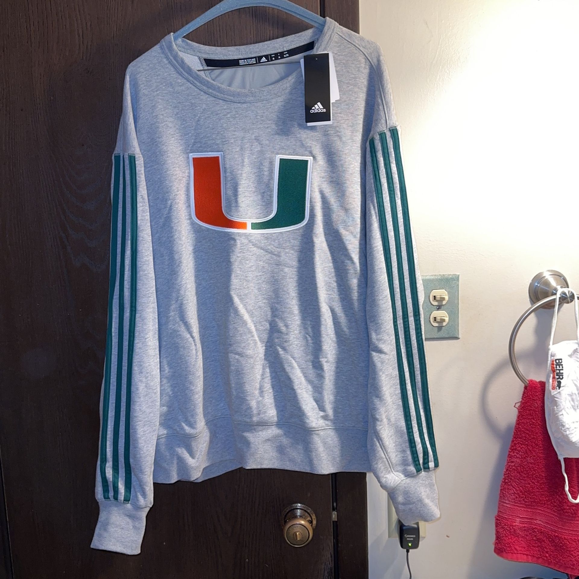 ADIDAS MIAMI VINTAGE CREW SWEATER