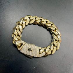 925 silver Moissanite Cuban