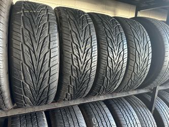 SET OF TIRE 235 55 19 TOYO 85% LIFE