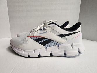 Reebok Zig Dynamica 5 Mens Size 12 White Mesh Lace Up #100074657