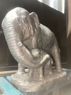 Rare Austin production  Silver Plated Sculpture 