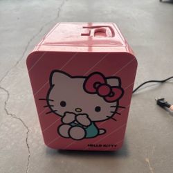 Hello kitty mini fridge