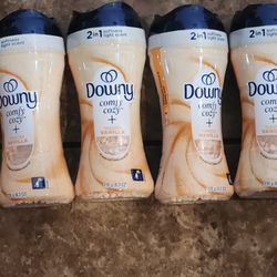 Brand New Boottles of Downy Comfy Cozy Toasted Vanilla Scent 8.3 oz