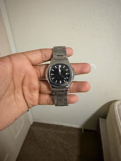 Silver watch