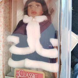 Vintage Fine Bisque African American Porcelain Doll," 