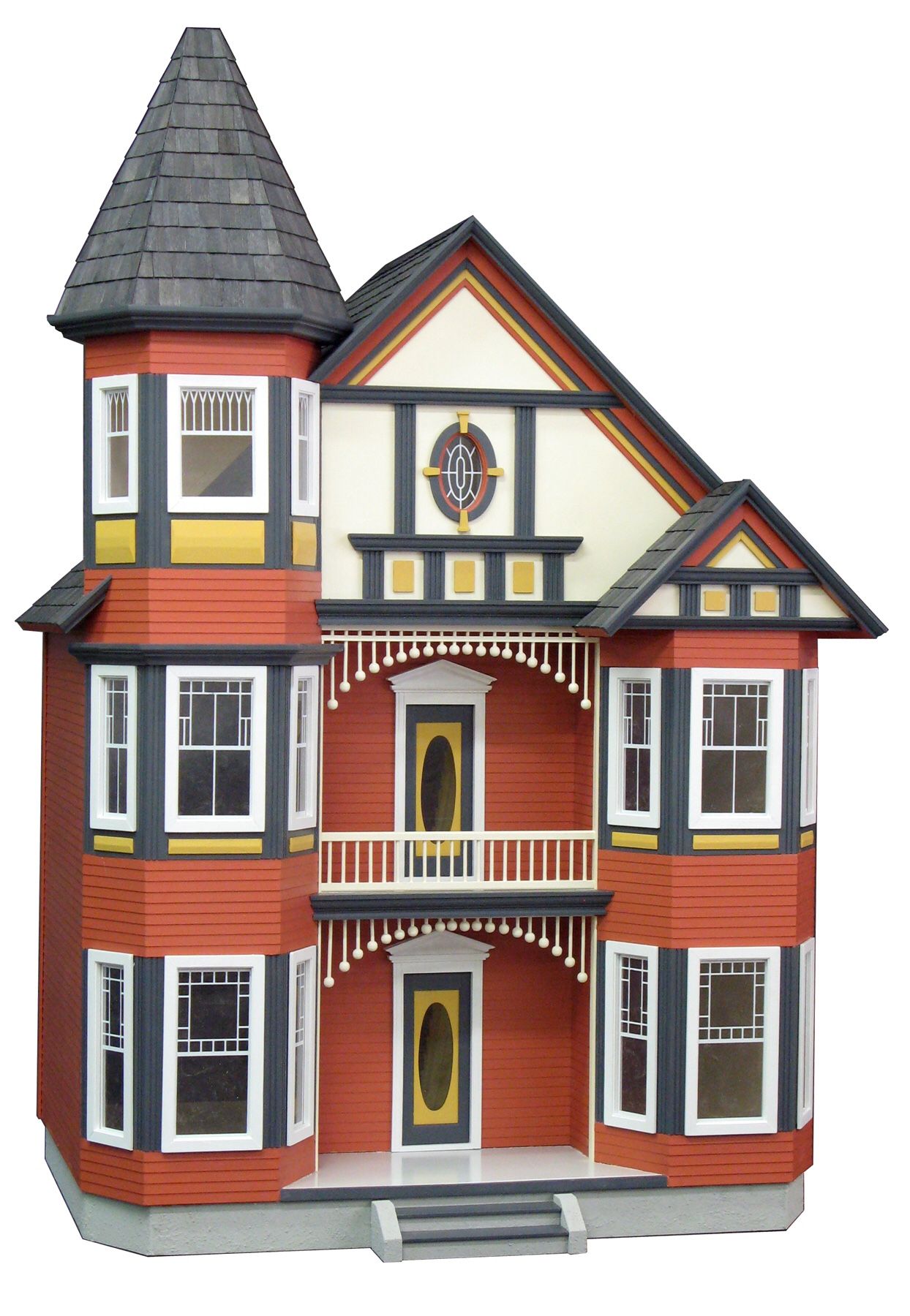 VICTORIAN PAINTED LADY Dollhouse REAL GOOD TOYS in Vermont Kit NIB