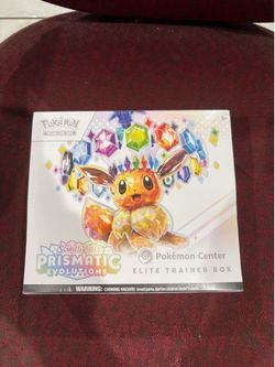 Prismatic Evolutions Pokemon center etb pc