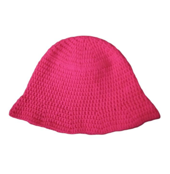 Hot Pink - Crochet Hat