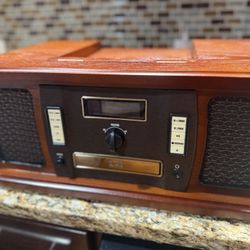 Victrola Nostalgic 8-in-1 Bluetooth Record Player