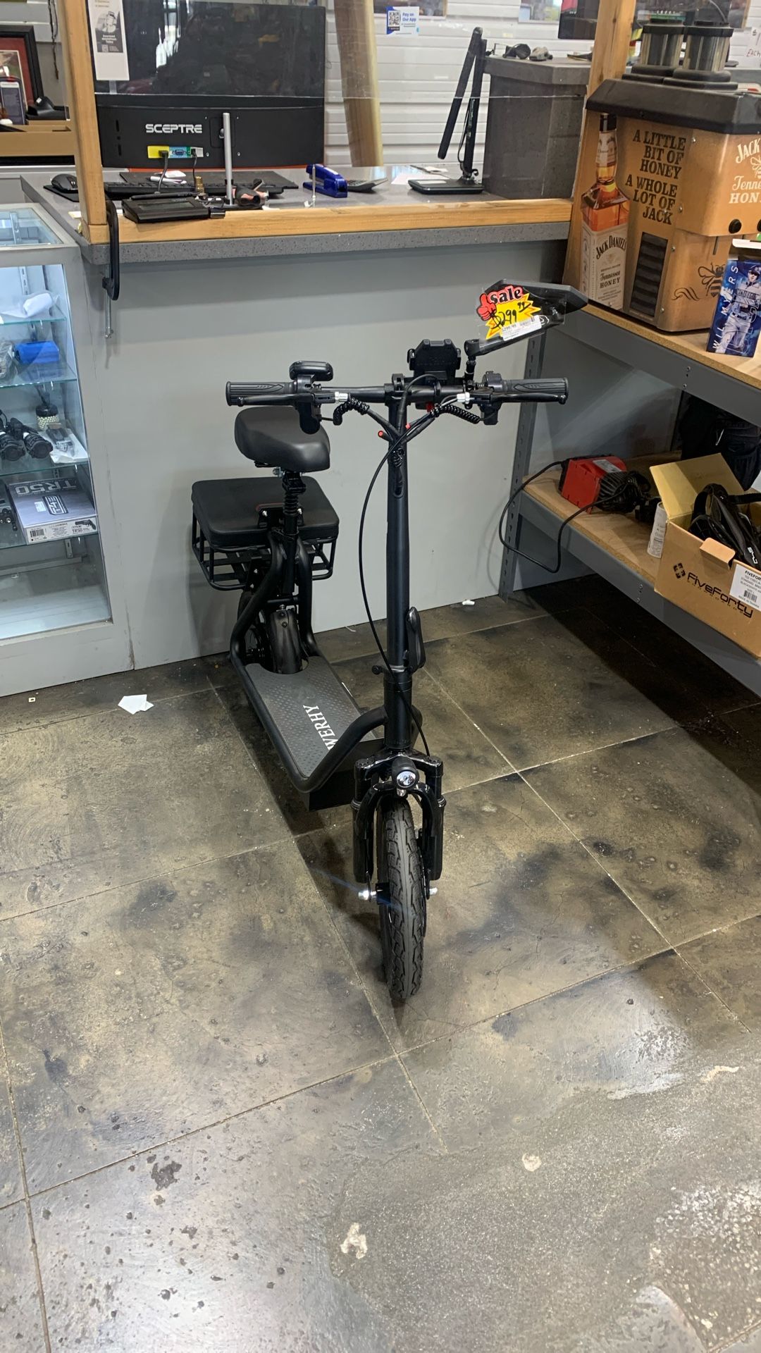 Werhy HR Electric Scooter With Seat