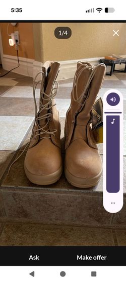 Combat boots Size 9 R