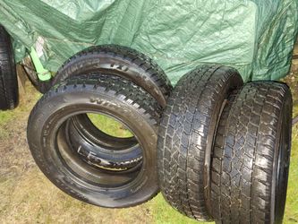 4 USED TIRES P175/70R14
