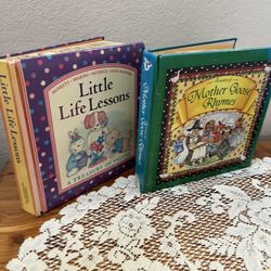 Two Children’s  Hardback Books Loaded With Great Stories / Rhymes / Lessons