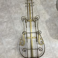 Vintage Cello Magazine Rack