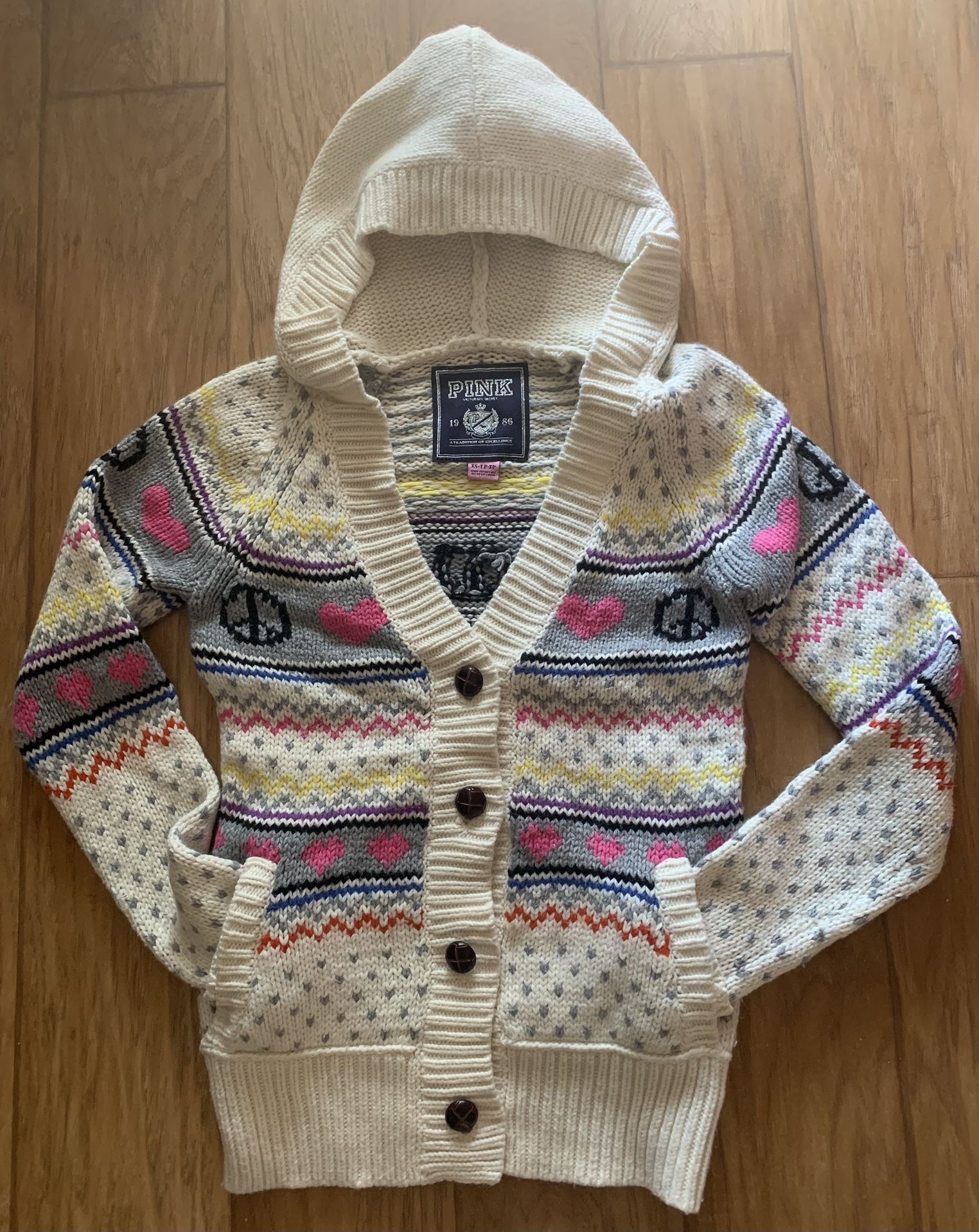 [Like New] Victoria’s Secret Pink Knit Cardigan