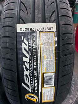 215-55-17 LEXANI NEW TIRES