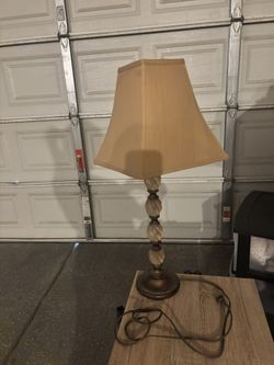 Beige Lamp 