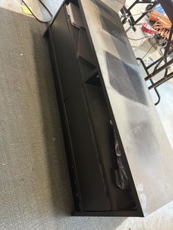 Low Profile TV Stand Good Condition Just Needs To Dust Off