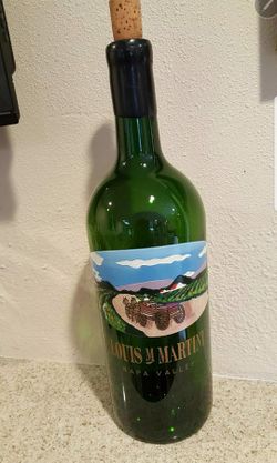 louis M martini napa valley bottle