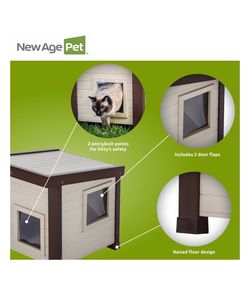 Ecoflex Cat House