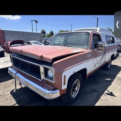 1974 Chevy Truck Runs And Drives Current Tags