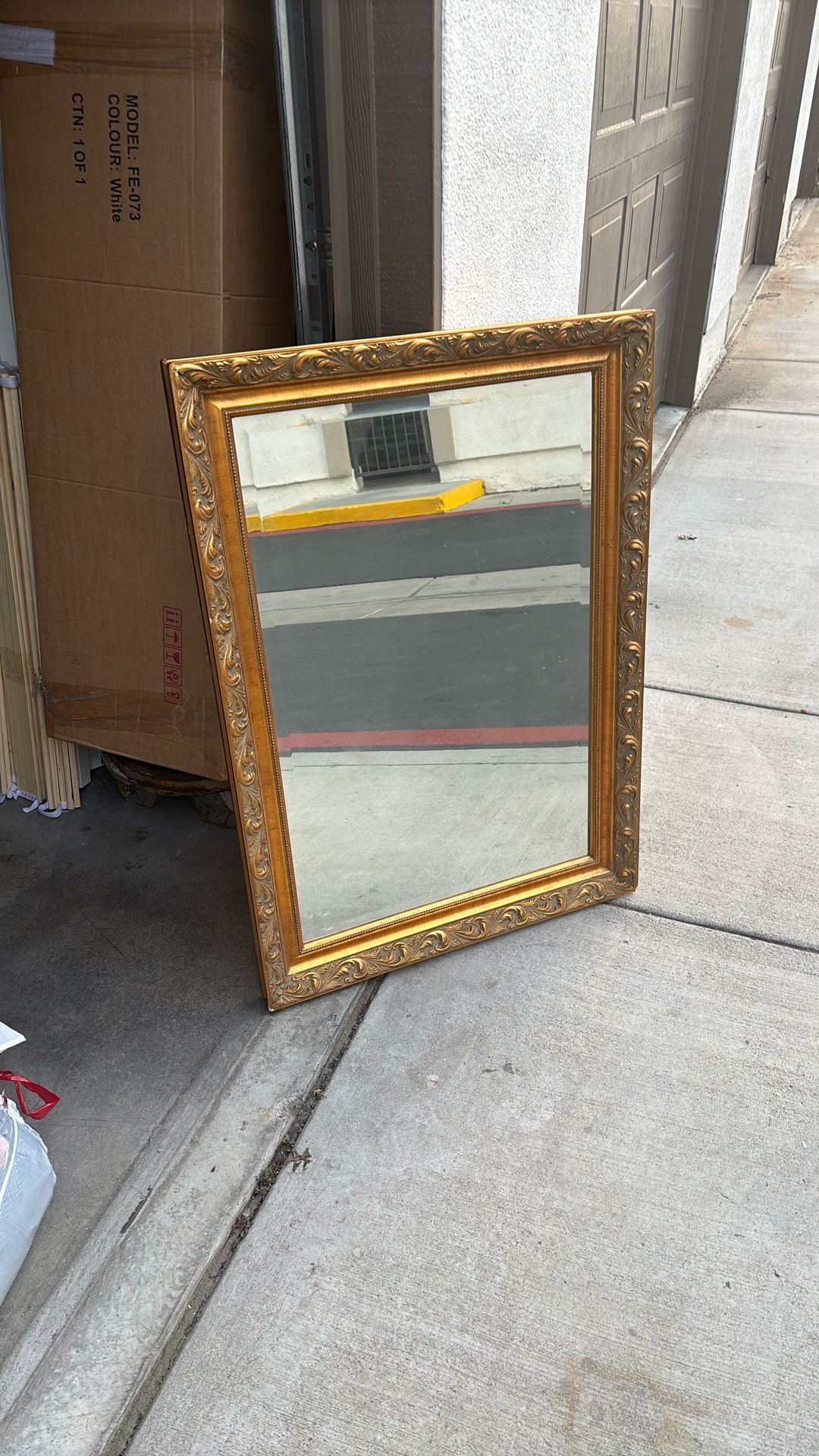 Picture Frame Mirror Portrait 