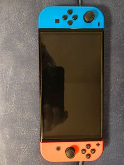 Nintendo Switch OLED w/2 Controllers extras