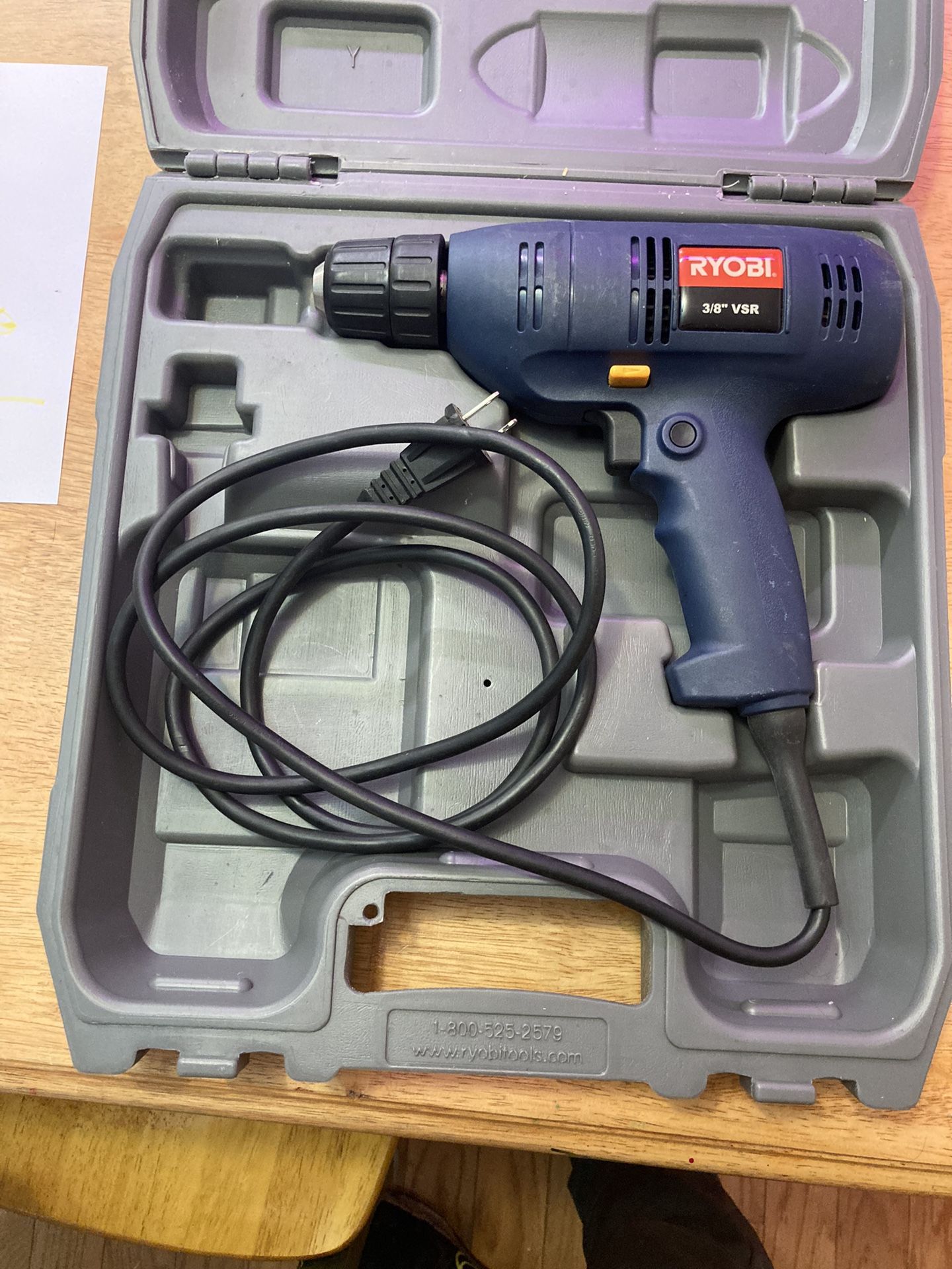 Ryobi 3/8 VSR Drill